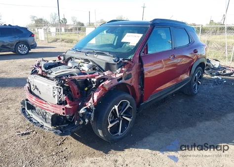 2022 Chevrolet Trailblazer Fwd Rs из США, поврежденный, VIN KL79MTSL5NB025537
